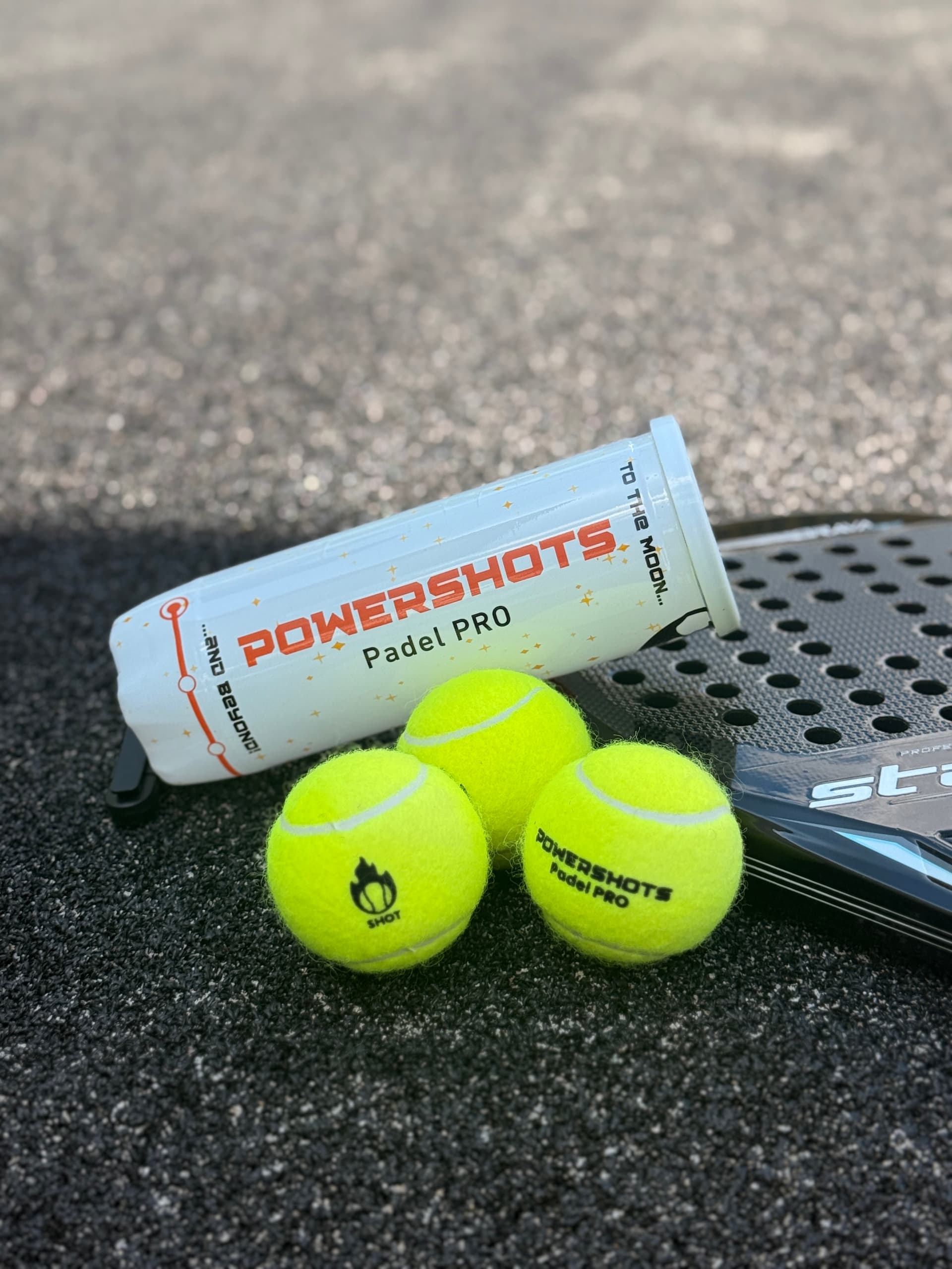 1 Bote de Pelotas Powershots — imagen 1